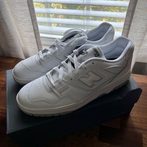 New Balance 550. White. Men’s size 10.